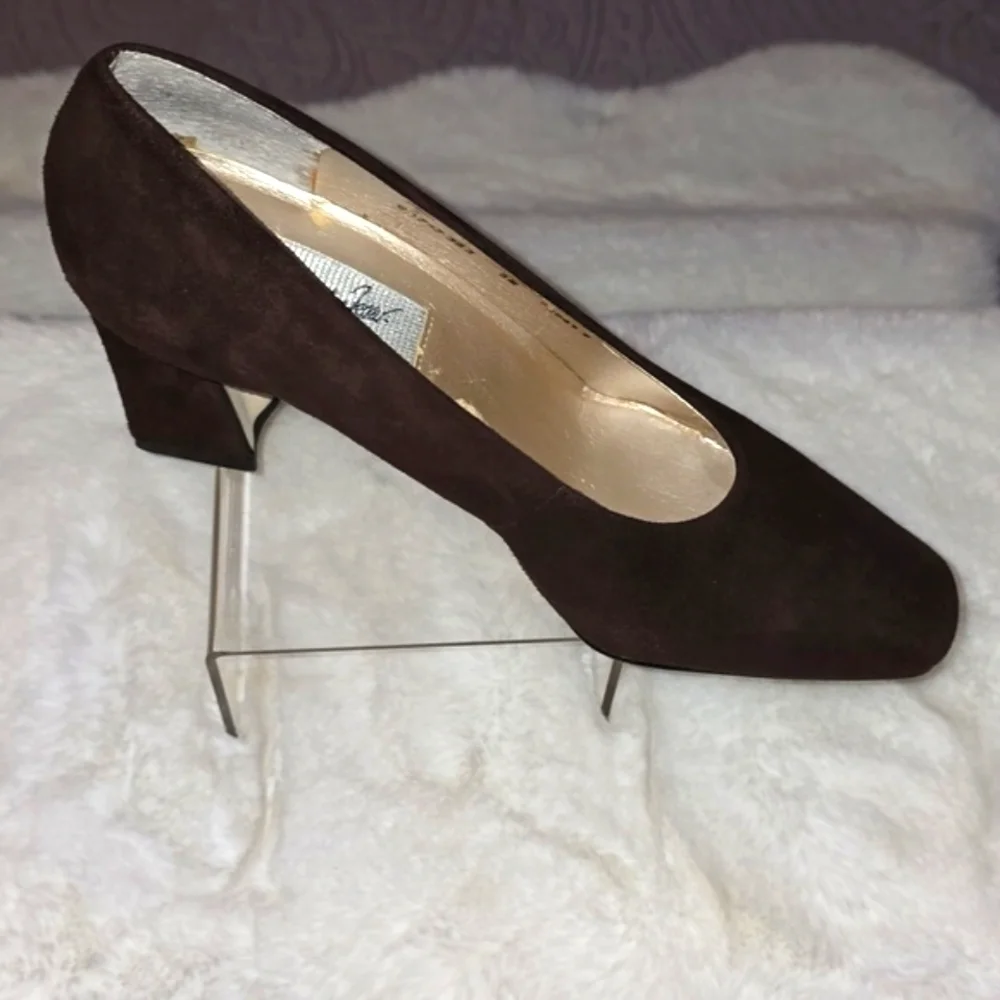 Jaqueline Ferrar Dark Brown Women's Pump
